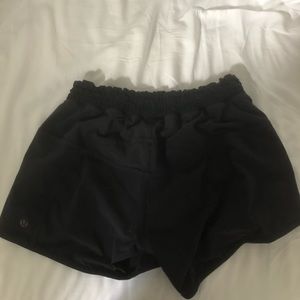LuluLemon Black Athletic Shorts Size 4